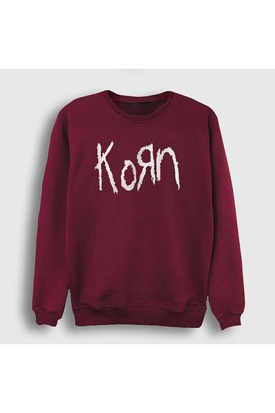 Presmono Φούτερ Unisex Claret Red Logo Korn 92478tt
