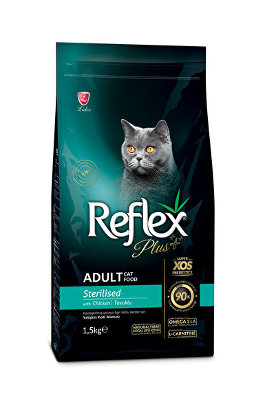 Reflex Plus Refleks Plus Tavuklu Kısırlaştırılmış Chicken Sterilised Adult Ca...