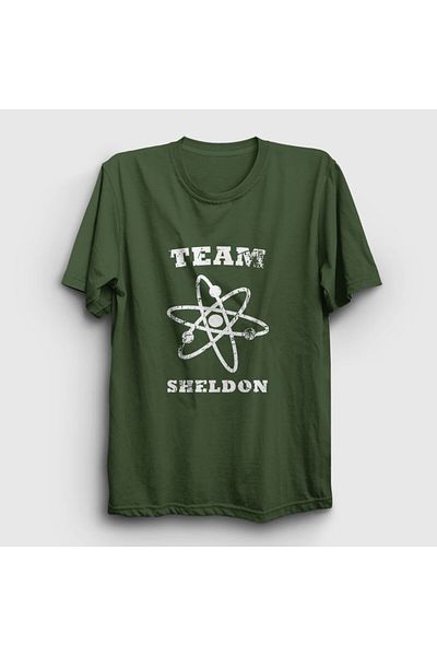 Presmono Μπλουζάκι Unisex Khaki Team Sheldon The Big Bang Theory 181470 ττ