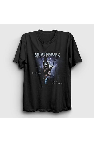 Presmono Μπλουζάκι Unisex Black Dead Nevermore 167750 ττ
