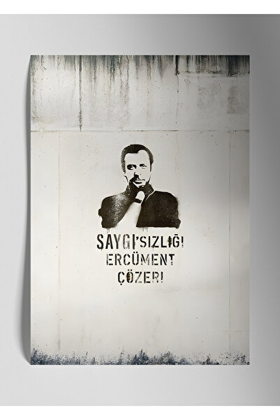 DekorHane Ercüment Çözer Behzat Ç. - Metal Tablo