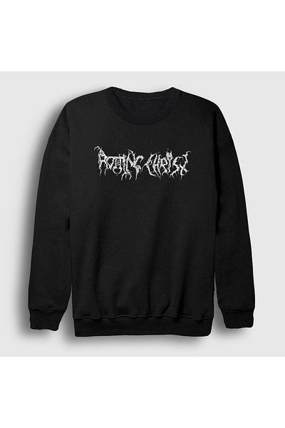 Presmono Φούτερ Unisex Μαύρο λογότυπο Rotting Christ 170932 ττ