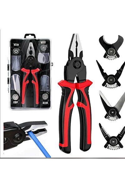 Genel Markalar 5 Başlıklı Değiştirilebilir Başlıklı Pense