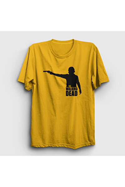 Presmono Unisex žuta majica The Walking Dead T-shirt 220590tt