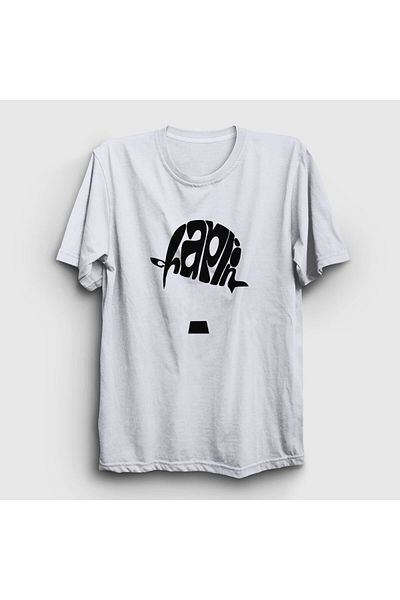 Presmono Μπλουζάκι Unisex White Line Charlie Chaplin 155156 ττ