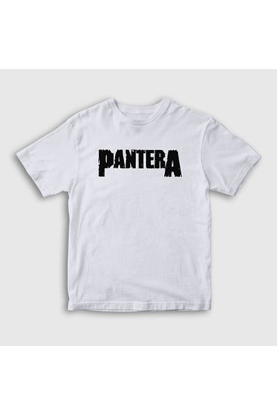 Presmono Tricou Pantera cu logo alb pentru copii unisex 168777 tt
