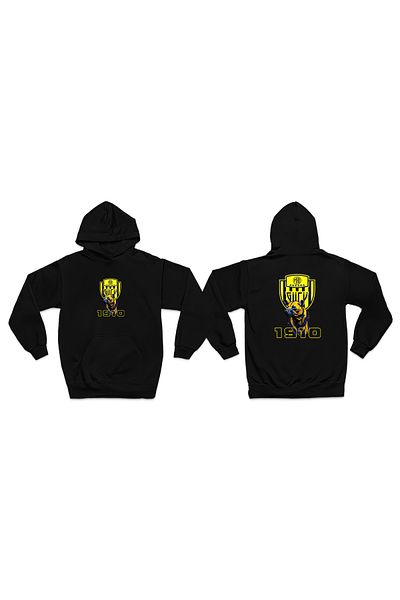 swOzz Ankaragücü Spotted Back Custom Design Pre Printed 3 Strings Thick Winter Unisex Oversize Sweatshirt