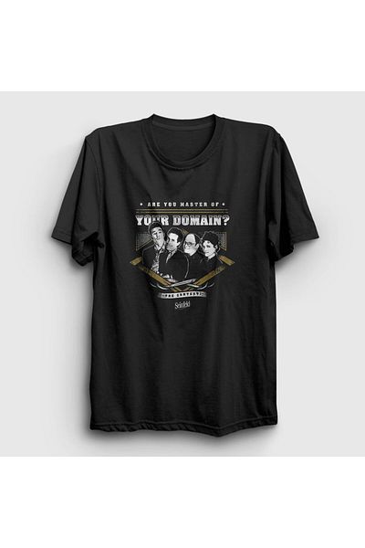Presmono Μπλουζάκι Unisex Black Master Seinfeld 208588 ττ