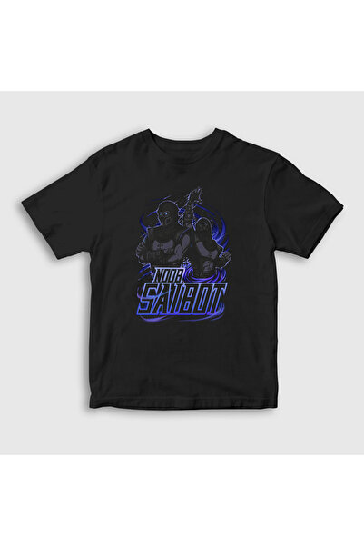 Presmono Unisex dečji crni Noob Saibot Mortal Kombat T-shirt 147319tt