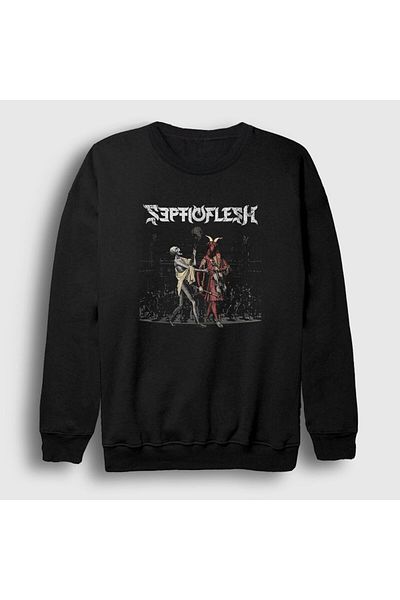 Presmono Унисекс суичър Black Infernus Septicflesh 172589tt