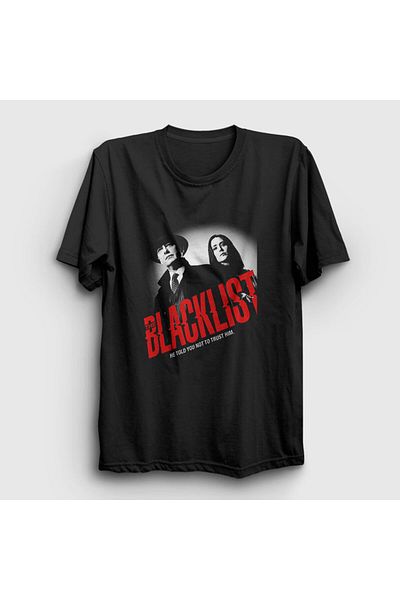 Presmono Μπλουζάκι Unisex Black Trust The Blacklist 183917 ττ