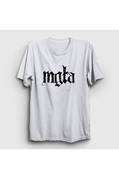 Presmono Μπλουζάκι Unisex Λευκό λογότυπο Mgla 165078 ττ