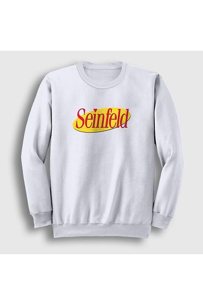 Presmono Φούτερ Unisex με λευκό λογότυπο Seinfeld 208493 ττ