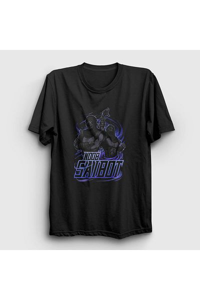Presmono Μπλουζάκι Unisex Μαύρο Noob Saibot Mortal Kombat 147290 ττ
