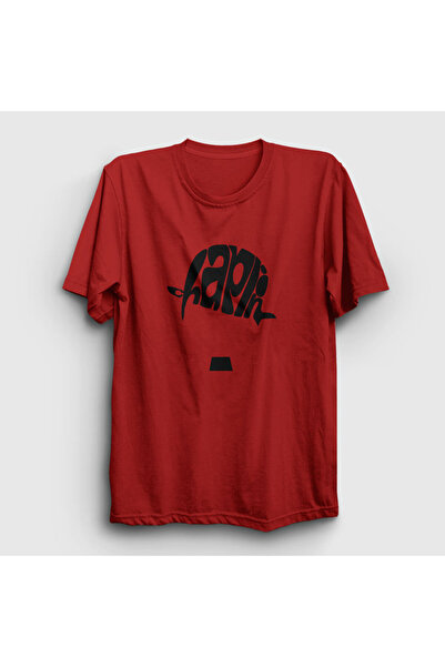 Presmono Unisex Crvena linija Čarli Čaplin T-shirt 155156tt