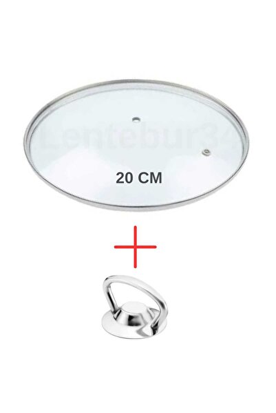 Ürkmez Ticaret Glass Lid Compatible with Pots and Pans 20 Cm