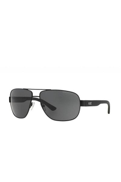 Armani Exchange Man Pilot Sunglasses- Ax 2012s - Lense Size:62mm - Matte Black