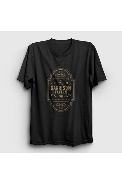 Presmono Μπλουζάκι Unisex Black Garrison Peaky Blinders 201060 ττ