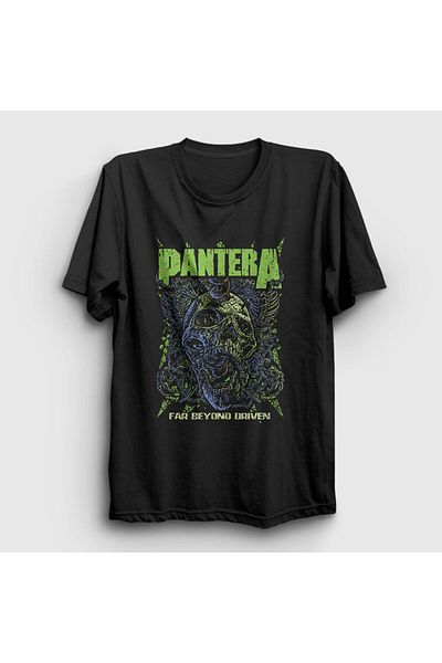 Presmono Унисекс черна тениска Driven Pantera 168347tt