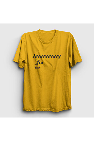 Presmono تي شيرت أصفر للجنسين من فيلم Talkin Taxi Driver251313تي تي