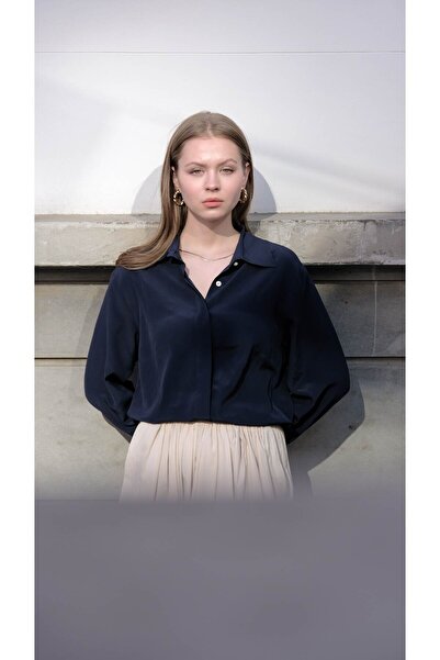 İPEKLİ COUTURE Saf Ipek Gömlek