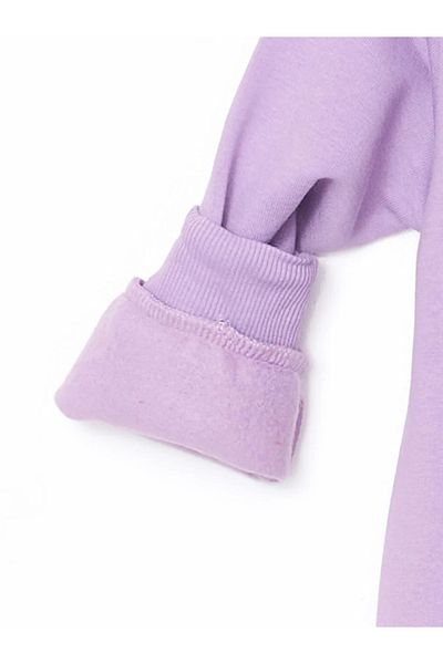 LC Waikiki Lcw Baby Pink Crew Neck Printed Baby Girl Sweatshirt