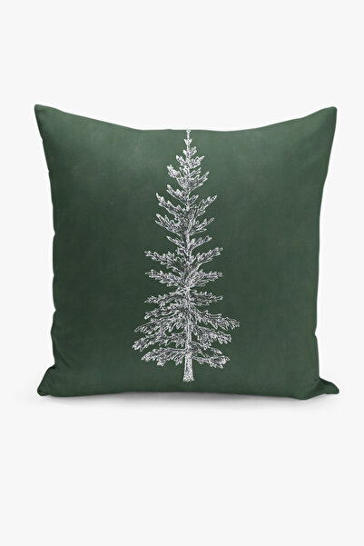 Filamente Christmas Themed Throw Pillow Cover / Christmas - Christmas Cushion Cover (Double-Sided Printed - Hidden Zipper)