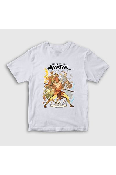 Presmono Unisex Παιδικό T-shirt - Λευκό, Promise Anime, Avatar The Last Airbender 262528 ττ