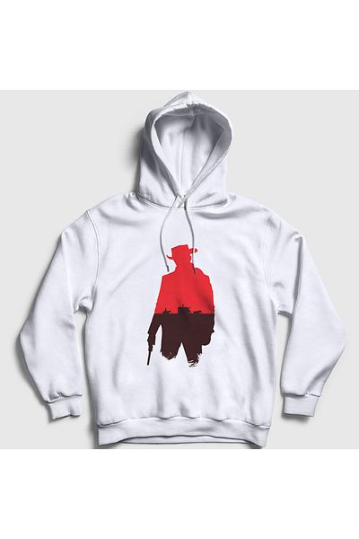 Presmono Φούτερ με κουκούλα Unisex White Waggon Django Unchained 243920 ττ