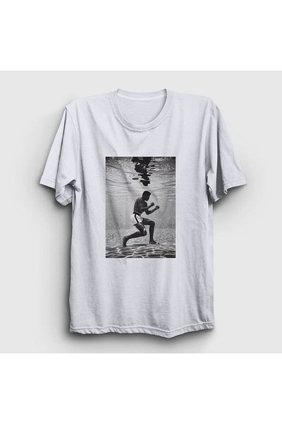 Presmono Μπλουζάκι Unisex White Pool Muhammad Ali 230530 ττ