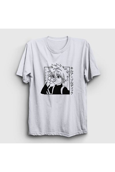 Presmono Μπλουζάκι Unisex White Killua Anime Hunter X Hunter 238733 ττ