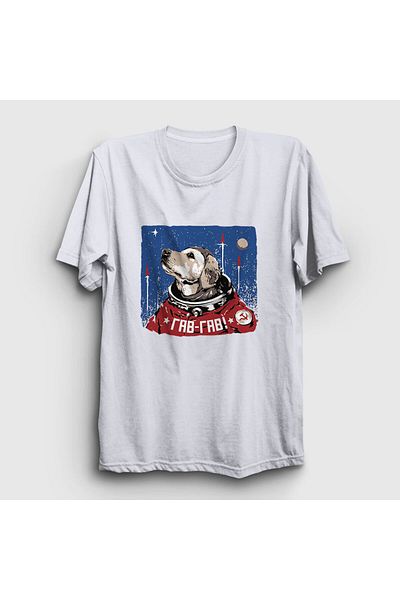 Presmono Μπλουζάκι Unisex White Gav Gav Astronaut Space Astronaut Space 282360 ττ