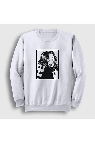 Presmono Φούτερ Unisex White Smile Baji Anime Tokyo Revengers 259981 ττ