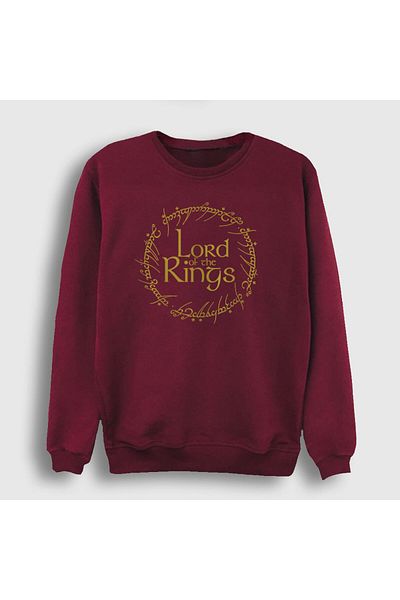 Presmono Hanorac unisex Claret Red Rule Lord of the Rings The Lord of the Rings253192tt