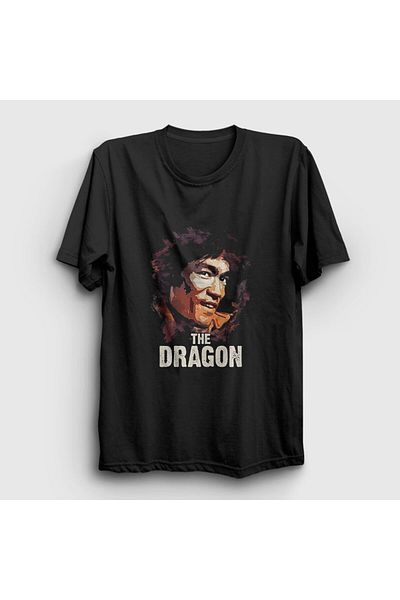 Presmono Μπλουζάκι Unisex Μαύρο The Dragon Bruce Lee 256850 ττ