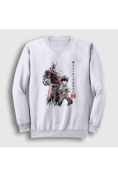 Presmono Φούτερ Unisex White Team Anime Boku No Hero Academia 234801 ττ