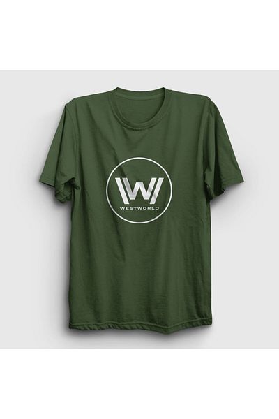 Presmono Μπλουζάκι Unisex Khaki Logo Westworld 223278 ττ