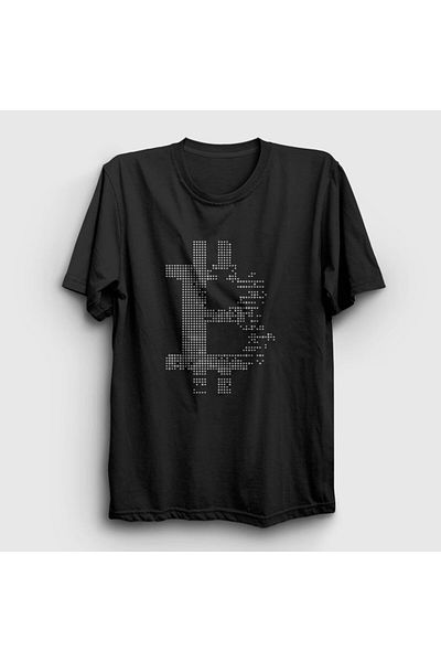 Presmono Μπλουζάκι Unisex Black Logo V2 Bitcoin 264141 ττ