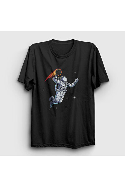 Presmono Unisex crni Dunk Astronaut Svemirski Astronaut Svemir T-shirt 282273tt