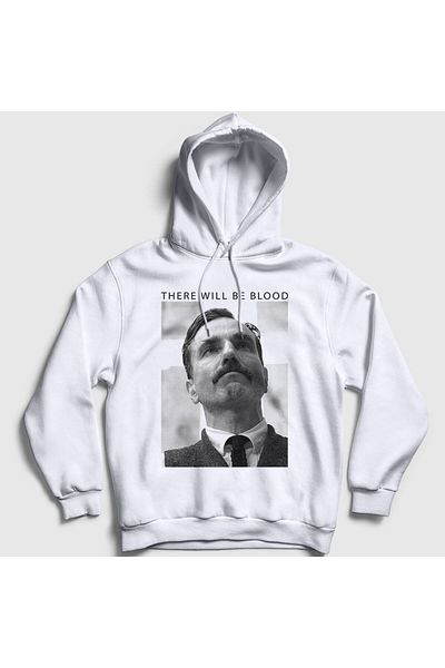 Presmono Ταινία Unisex White Sinner Θα υπάρχει φούτερ με κουκούλα με αίμα 255388 ττ