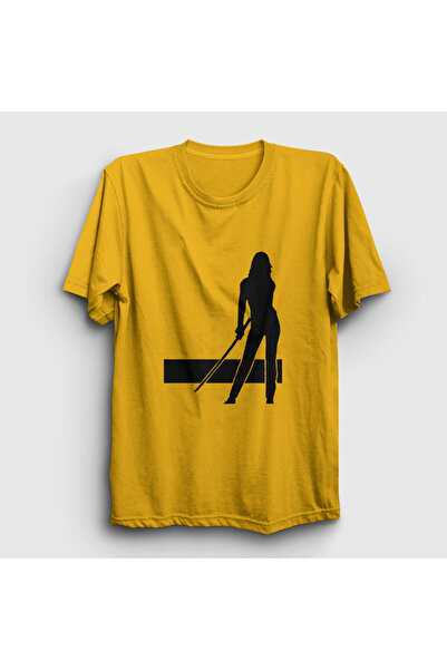 Presmono Унісекс Жовта футболка з фільму «Кілл Білл» 246481tt