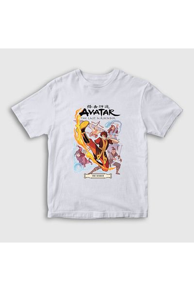 Presmono Unisex Παιδικό Λευκό Αναζήτηση Anime Avatar The Last Airbender T-shirt 262599 ττ