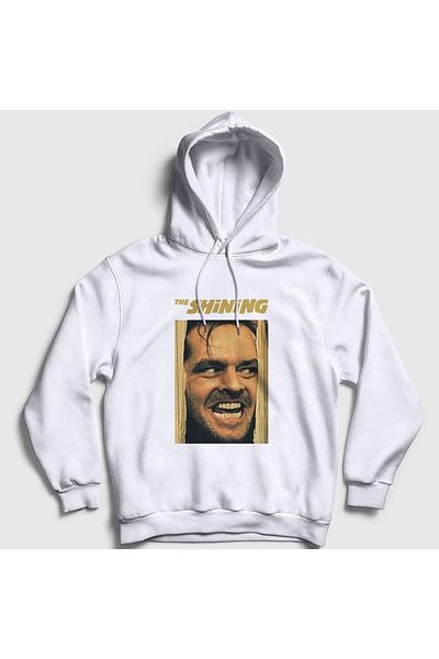 Presmono Unisex Λευκό Κάλυμμα Ταινία The Shining Hooded Sweatshirt 254250 ττ