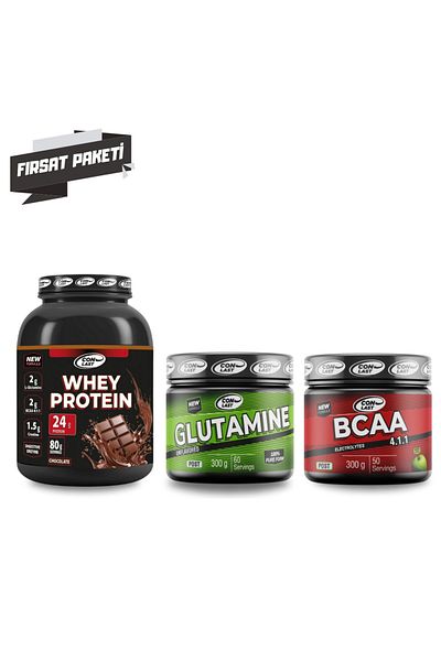 Conlast Whey Protein 2000G/Glutamine 300G/Bcaa