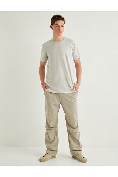 Koton Slim Fit Crew Neck Short Sleeve Basic T-Shirt