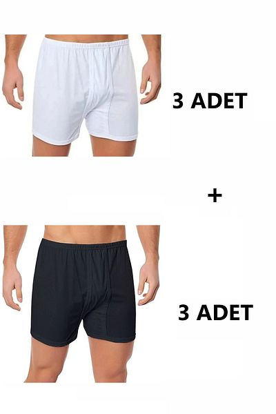 Modaley Giyim 6-Piece Men's Cotton Cuffed Panties
