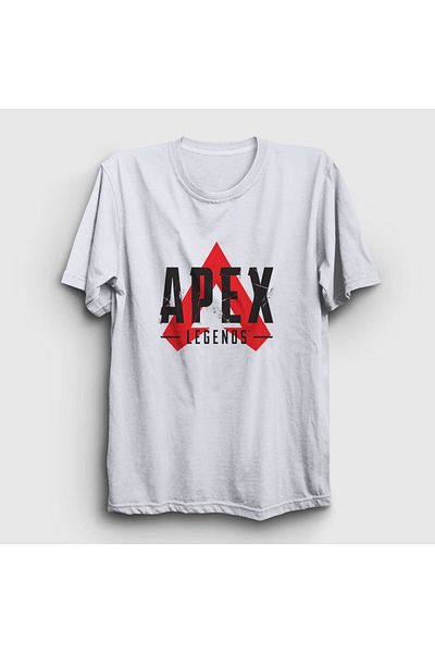 Presmono Μπλουζάκι Unisex White Logo Apex Legends 231877 ττ