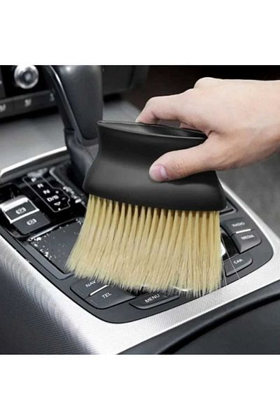 Vi Caro 2Pcs Vehicle Auto Car Air Conditioner Vent Detailed Cleaning Brush Premium Soft Bristled Brush
