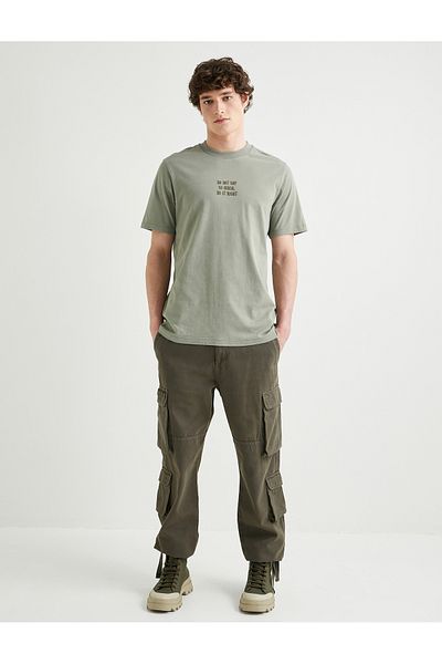 Koton Kalhoty Cargo Pocket Bavlna