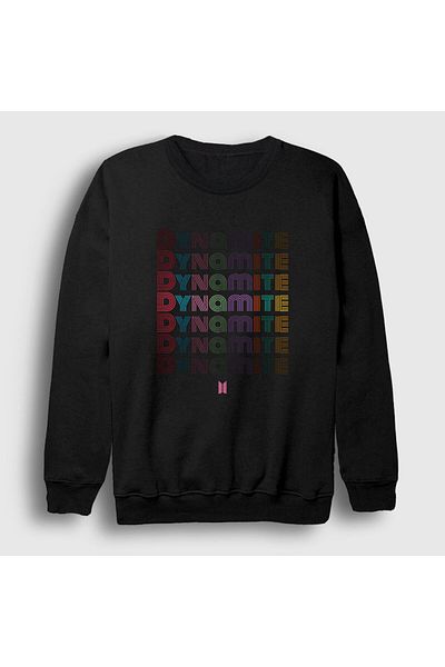 Presmono Φούτερ Unisex Μαύρο Dynamite Bts 266141 ττ